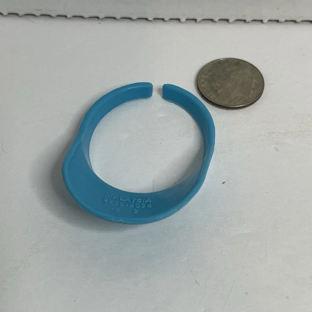 Vintage Barbie Blue Visor Hat Doll Accessory
